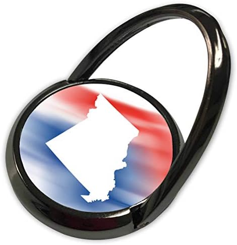 3Droze Marke City - tipografija - Missouri država u bijeloj boji na crvenoj, bijeloj i plavoj pozadini. - telefonski prsten