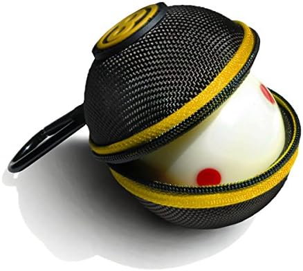 Ballsak Sport - žuta / crna - Clip-on Cue kuglica kuglice, kuglaste torbe za pričvršćivanje kuglica za kuglice, bazenske kuglice, lopta za bilijar, kuglice za trening za vašu Cue Stick vrećicu! **