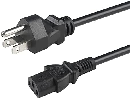 Satelititesale Universal Teška računarska kabl za računare Muškar Nema 5-15P do ženskog IEC C5 Universal žica crna PVC kabel 15 stopa