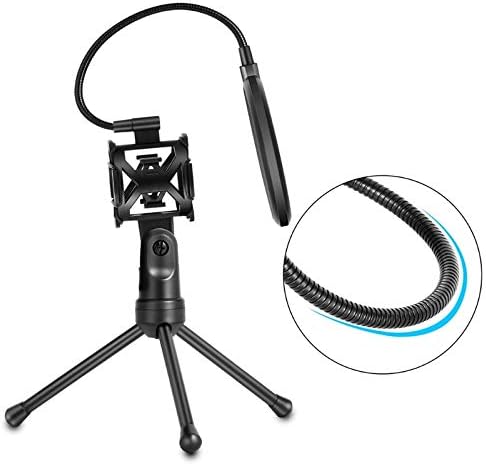 NIZYH mikrofonski Pop Filter držač Stick stonog stalka za stativ komplet za mrežu protiv prskanja