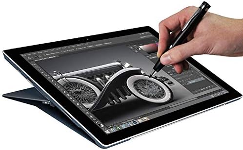 Navitech srebrna mini fine tačaka digitalna aktivna olovka za stylus kompatibilna sa Samsung Galaxy Tab E 9,6 inča