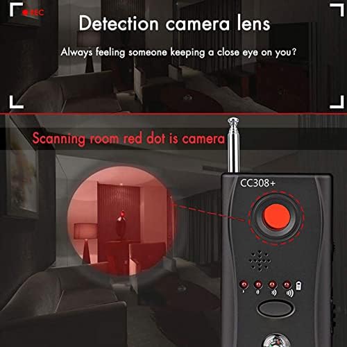 Bežični detektor kamere, otkrivanje signala fotoaparata Anti prisluškivanje bežičnog detektora signala sa gumbom za podešavanje, aktivni