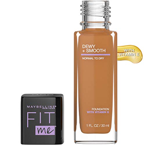 Maybelline Fit Me Dewy + Smooth SPF 18 tečnost temelj šminke, kokos, 1 posjeta