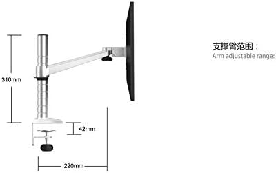 OA-4 Aluminijumska legura dvostruki držač monitora sa punim pokretom postolje za nosač monitora