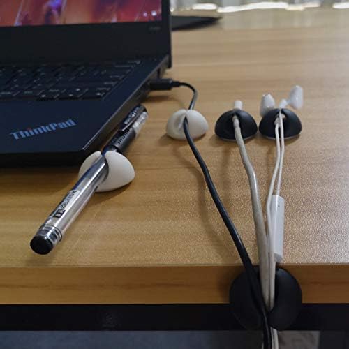 Cable Clips Organizer for Phone Charging Cable, Cable Holder Desktop,Cord Clips for Computer,Charging Cable,USB Cable,Mouse,Headphone