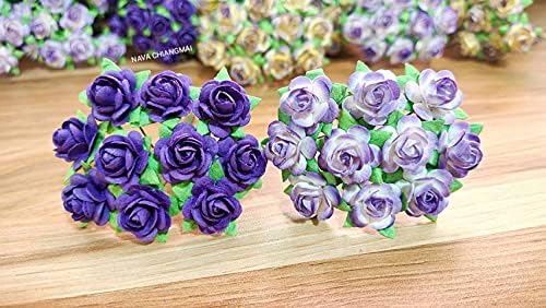 Nava Chiangmai Cvijeće Mješani mulberry papir cvijeće ručno izrađeni zanatski projekt Cardmaking cvjetni valentin