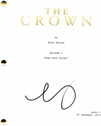 Claire FOY potpisan autogram Crown Full Pilot skripta - kraljica Elizabeta II, prvi čovjek, djevojka na paukovom webu