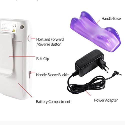 Lunchbox.com električna bušilica za nokte, 35000 o / Min Električna manikura pedikura Mašina za poliranje noktiju prijenosni punjivi