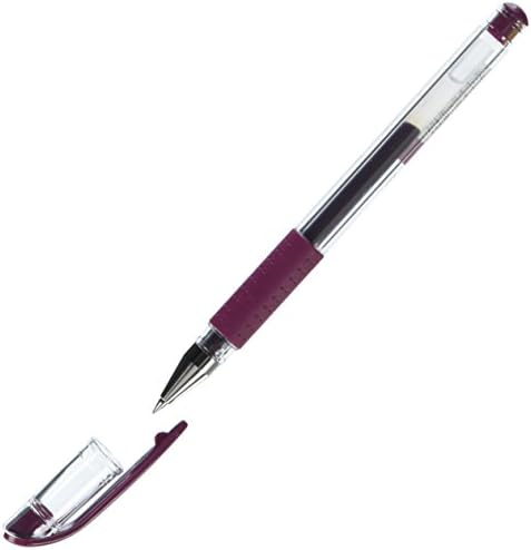 Uni gel Ballpoint olovka Lopta Signo Extra fini 0,38mm, Bordo Black