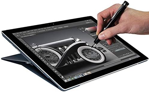 Bronel Black Mini fine tačke digitalne aktivne olovke kompatibilno sa ASUS Vivobook 14 X403FA 14 inča | Asus Vivobook 14 X412DA 14