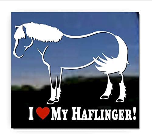 Volim svoj haflinger - konja vinilnih prozora