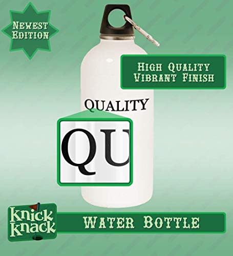 Knick Klack Pokloni SC Južna Karolina - 20oz boca vode od nehrđajućeg čelika sa karabinom, bijelom bojom