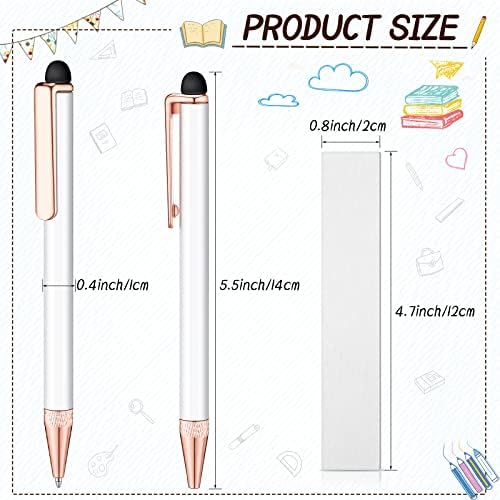 5 kom sublimacijski olovci Stylus olovka prazna olovka za prijenos topline sublimacija ballpoint olovka sa 10 kom sijena omotač za