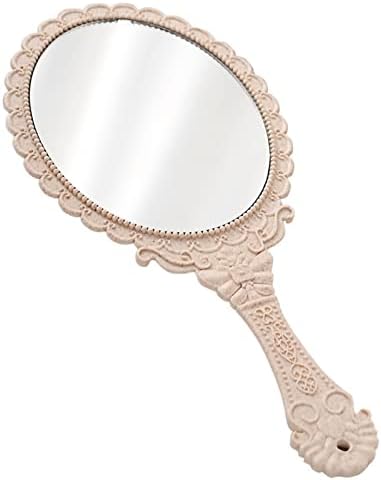 Trjgtas Vintage Prijenosni Vintage Kozmetičko Ogledalo Za Šminkanje Ruka HoldMirror Restore Ancient Ways Sudsko Ogledalo Ljepota Ručno Ogledalo