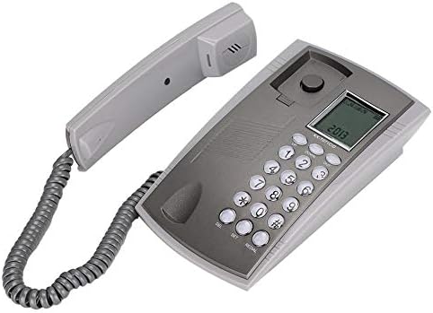 Kaženski telefon, dvostruka magnetska komunikacijsko dizajn fiksni telefon za kućni uredski hotelski pozivni centar Grey