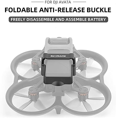 Zaštitni poklopac baterije za DJI Avata kopču za Drone baterije protiv labavog fiksatora držač kopče za baterije Quadcopters dodatna
