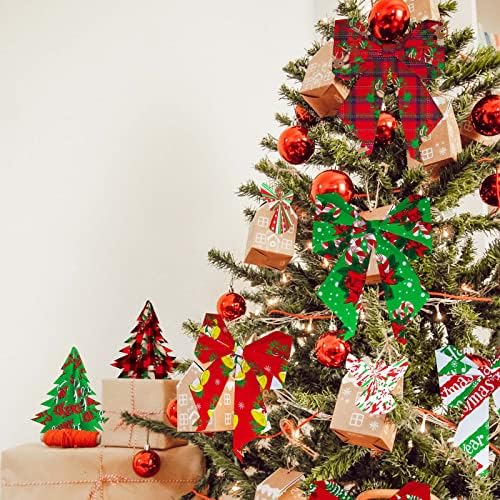 24 pcs 12 'x12' inča božićne ljetovanje Specijalističke listove Classic 12 dizajnirano dvostrani Santa jelen Bell pinecone snježne