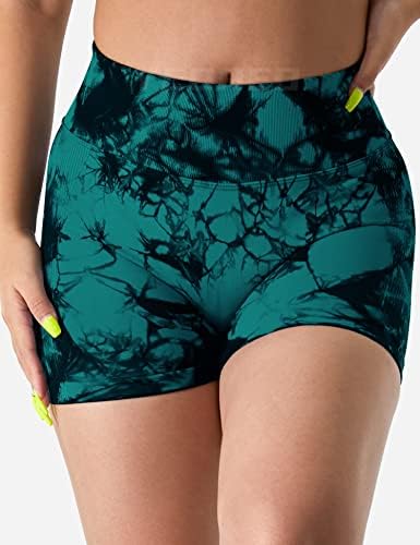 Yeoreo Professional Worke Workout Shorts 3.6 Scrounch Hratke Bespremljene konture visokog struka Teretana Yoga Biker Hotsa