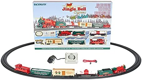 Bachmann Trains-Jingle Bell Express spreman za pokretanje električnog voza Set - HO Scale