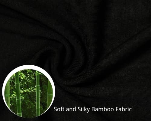 Guissy Bamboo Baby Bodysuit, crni bodysuits dugi rukav za dječaka 0-24 mjeseci