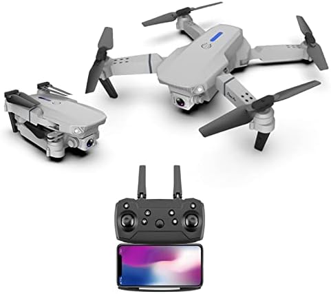Drone sa dualnim 1080p HD FPV kamerom daljinski upravljački pokloni za dječake Djevojke sa visinom HOLD WEADIN bez glave Jedna tipka