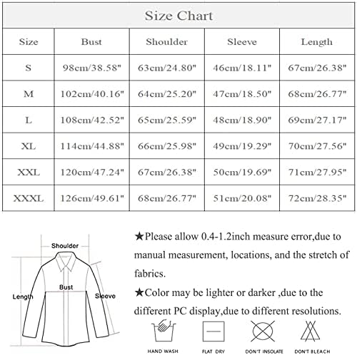 NOKMOPO ženske košulje Dressy Ležerne modne proljeće labave casual v izrez patentni zatvarač Ispis majica s dugim rukavima