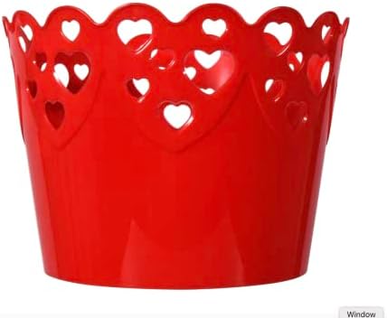 Ab Red Heart Scalloped kante za Dan zaljubljenih