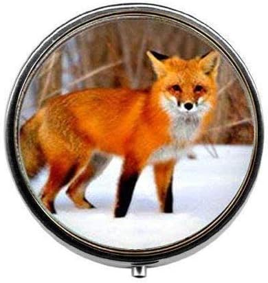 Crvena lisica lisica Nakit Nature Nature Nakit - Art foto kutija - kutija za tabletu - čaša Candy Box