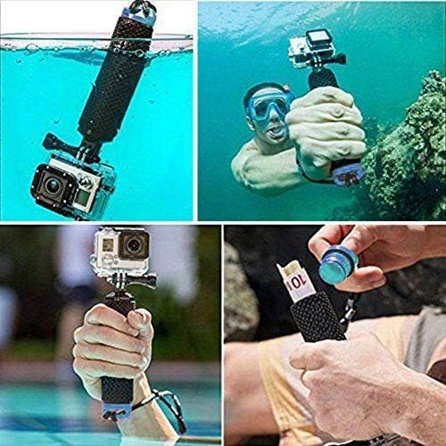 Navitech vodootporna akcijska kamera plutajuća ručna stativ nosača i plutajuća ručka kompatibilna sa rollei akcijskom 300 | 400 |