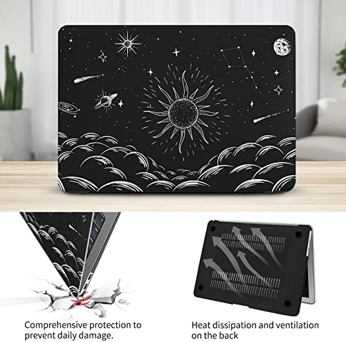 Watbro kompatibilna MacBook Aint 13 inčni laptop Case 2020 2019 2018 Izdanje A2337 m1 / A2179 / A1932, Slatki slučaj crtanog crtanog filma, pogodan za MacBook Air 2020 sa dodirom