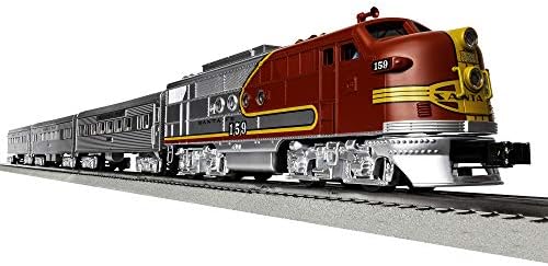 Lionel Santa Fe Super Chief LionChief Set sa Bluetooth mogućnošću, električni o Gauge Model vlak Set sa daljinskim & amp; Model vlak