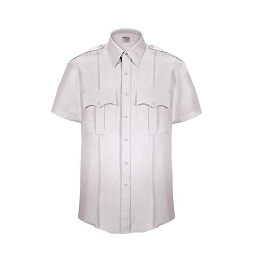 Elbeco Textrop2 majica s kratkim rukavima - muške, bijele - 3310N-15