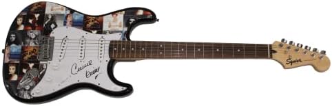 CELINE DION potpisani autogram u punoj veličini prilagođeni jedinstveni blatobran STRATOCASTER električna gitara puni potpis E W /