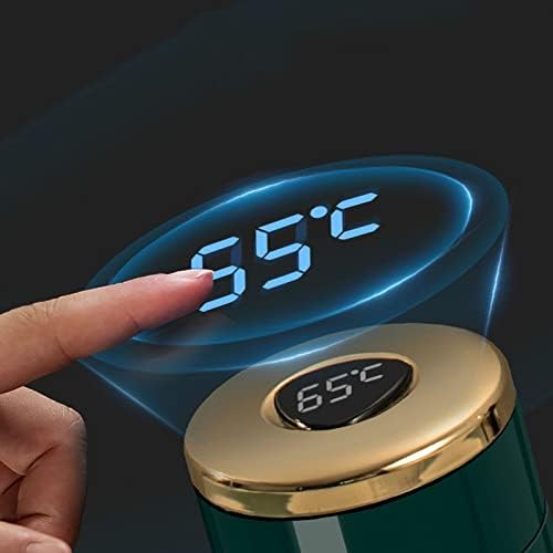 Zhuhw Smart TherchOs flatter temperatura 326 Nehrđajući čelik vakuumska tikvica Vodootporna kriglica za kavu Držite vruće / hladno