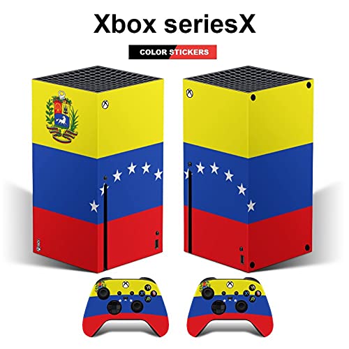 Zastava države Venezuela Xbox SeriesX Konzola i kontroler Skins Vinil kože Naljepnica naljepnica za naljepnice