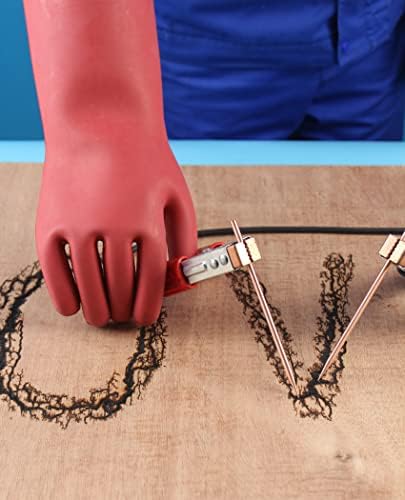 Coolneon električne izolovane rukavice za Lichtenberg mašinu 12kvac/22kvdc Max Use Volt,Veličina 10,električarske visokonaponske rukavice,električna