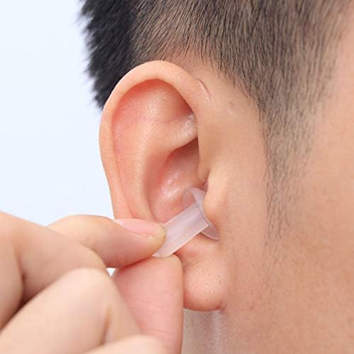 Otkazivanje buke čep uši 40pcs silikonski uši uši meka vodootporne utikače u ušima u ušima ušima ušima