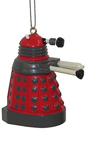 Kurt Adler Doctor Who Dalek Ornament poklon, 2,25 inč, set od 4