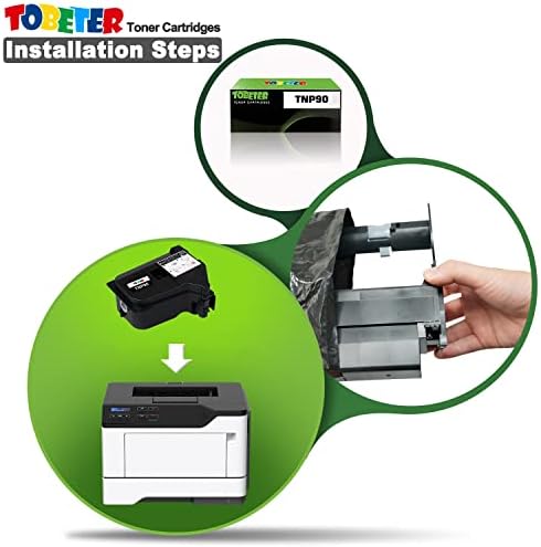 Tobeter kompatibilna TNP90 zamena toner kasete za konicu TN-P90 ACTD030 Koristite za Minolta Bizhub 4050i 4750i štampač