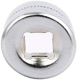 Novi Lon0167 25mm dužina 1/4-inčni kvadratni pogon 13mm 6 Point Impact Socket Silver Tone 2kom (25mm Länge 1/4-Zoll-Vierkant 13mm