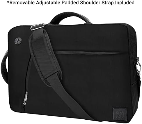 Crni 14-inčni konvertibilni hibridni backpack torba za glasnicu kompatibilna sa Microsoftovim površinskim laptopom 5 4 3 13.5 15