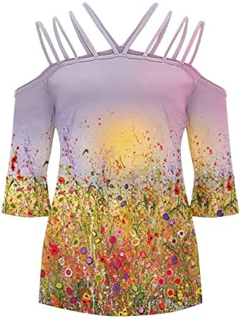 Djevojke Ljeto jesen Najprodavalo cvjetni grafički grafički salon na plaži Halter Sexy Camisole tenkovska bluza prsluk za majicu za