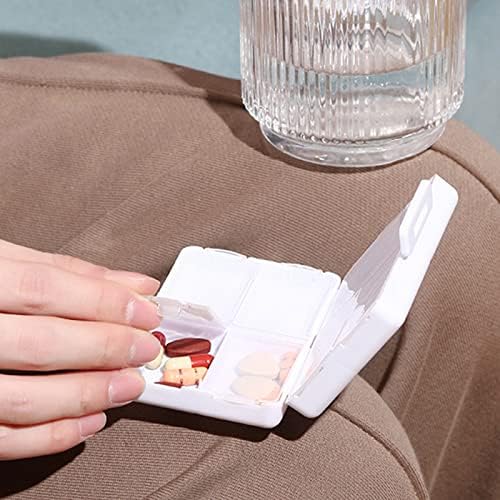 7-pretinac Organizator putnih pilula otporan na vlagu mala kutija za pilule za džepnu torbicu dnevna kutija za pilule prijenosni lijek