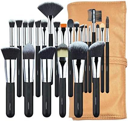 Renslat 24pcs Professional Makeup četkice Set Make up Full Function Studio Sintetic Make-up Kit za alat