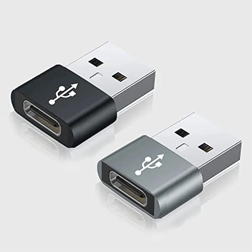 USB-C ženka za USB mužjak Brzi adapter kompatibilan sa vašim Xiaomi MI 10T Pro za punjač, ​​sinhronizaciju, OTG uređaje poput tastature,