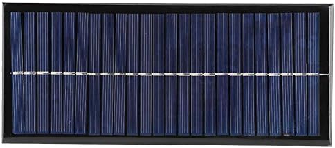 Walfront solarna ploča za punjenje, 2.5 W 12V DIY polikristalni Silikonski modul za punjenje solarne ploče za male kućne projekte,