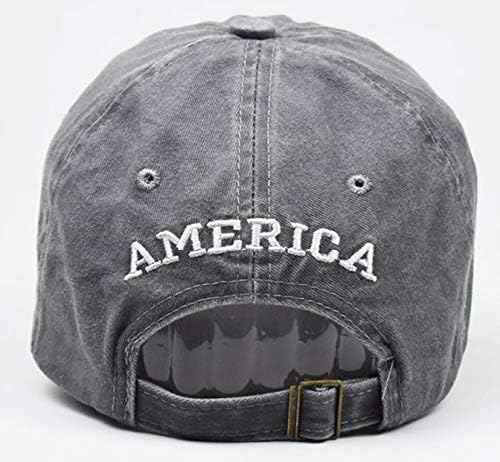 Izus oprao bejzbol-kape američki-zastave uznemireni pamučni tata šešir veze za bejzbol kape za unisex