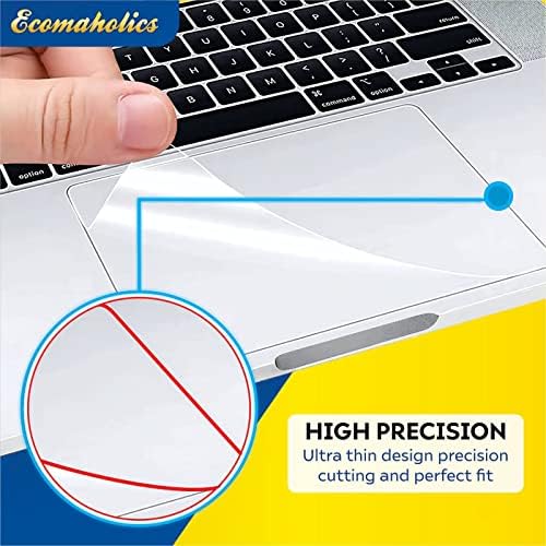 Ecomaholics laptop Touch Pad Protector Cover za Dell G15 5520 15.6 inčni gaming Laptop, transparentan Track pad Protector Skin film