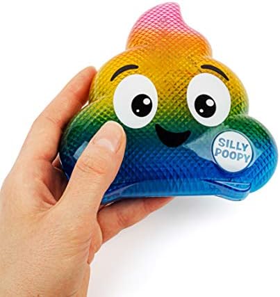 ŠTA MEME? Silly Poopy's Hide & amp; Seek-the Talking, Singing Rainbow Poop Toy