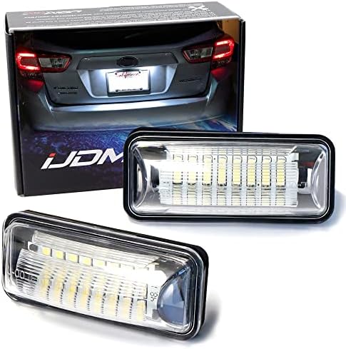 iJDMTOY OEM-Fit 3w Full LED svjetlosni komplet za registarske tablice kompatibilan sa Scion FR-S Toyota 86 Subaru BRZ Impreza WRX
